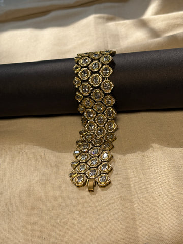 Regal Radiance Moissanite Statement Bracelet