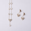 Kavya Crystal Drop Necklace & Earring Set